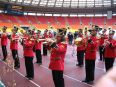 духовой оркестр в гусарской форме