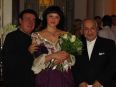 Зураб Соткилава, Александра Гришкина и Левон Оганезов