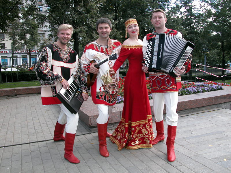 русский народный ансамбль на свадьбу